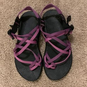 Purple chacos